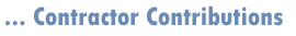 Contractor Contributions