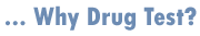Why Drug Test?